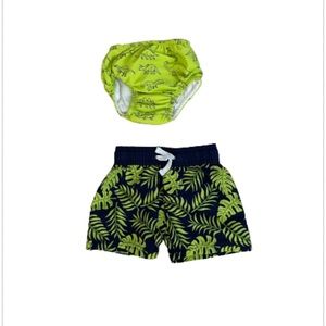 Swim bundle bottoms 3-6M baby boy trunks